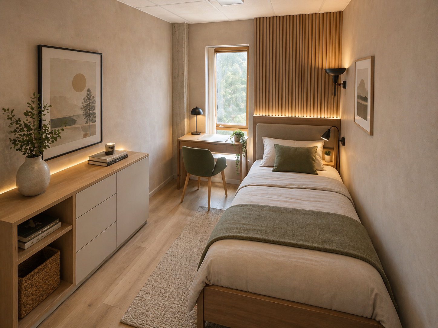 Chambre privée au Quartier Boréal