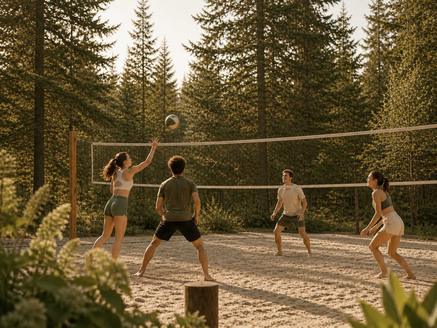 Volleyball en plein air
